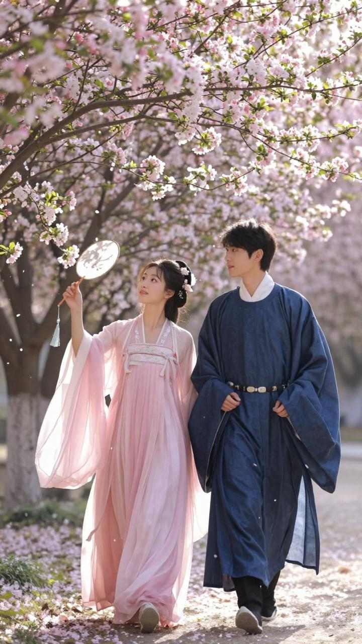 海棠花，春的使者，爱情的象征(图2)