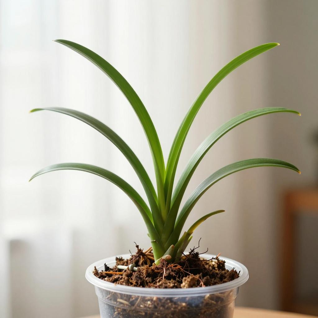 兰花换盆的黄金时机与操作方法(图2)