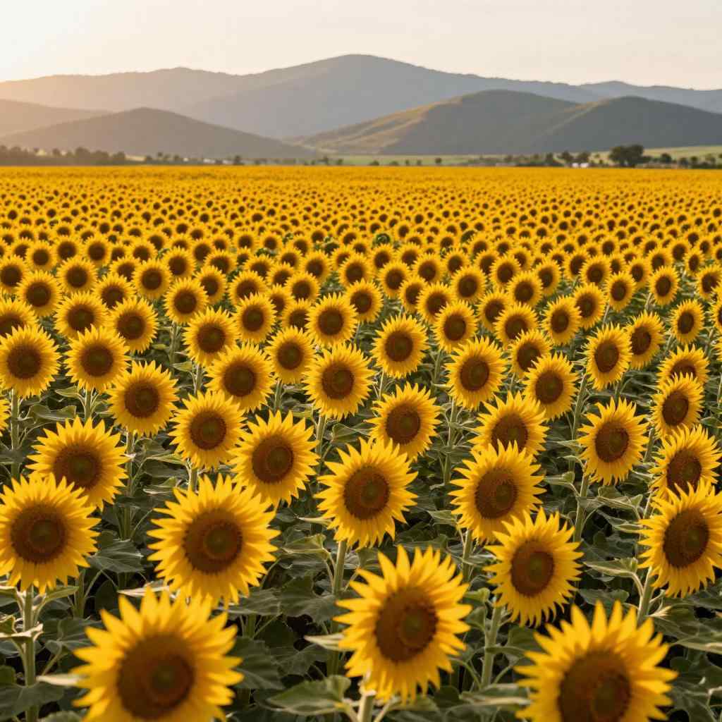 向日葵的盛开季节