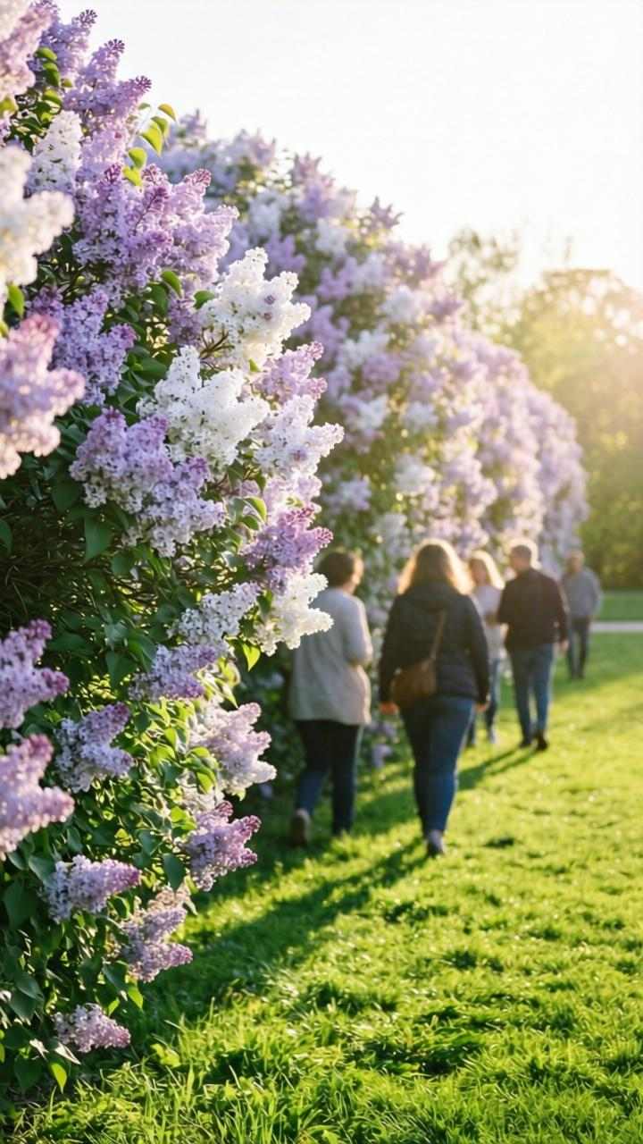 丁香花，紫色浪漫的绽放(图1)