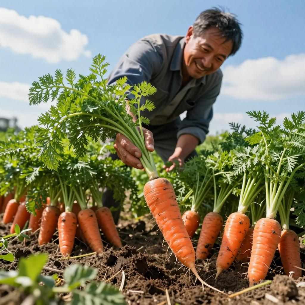 栽种胡萝卜图解教程 如何栽种胡萝卜(图2)