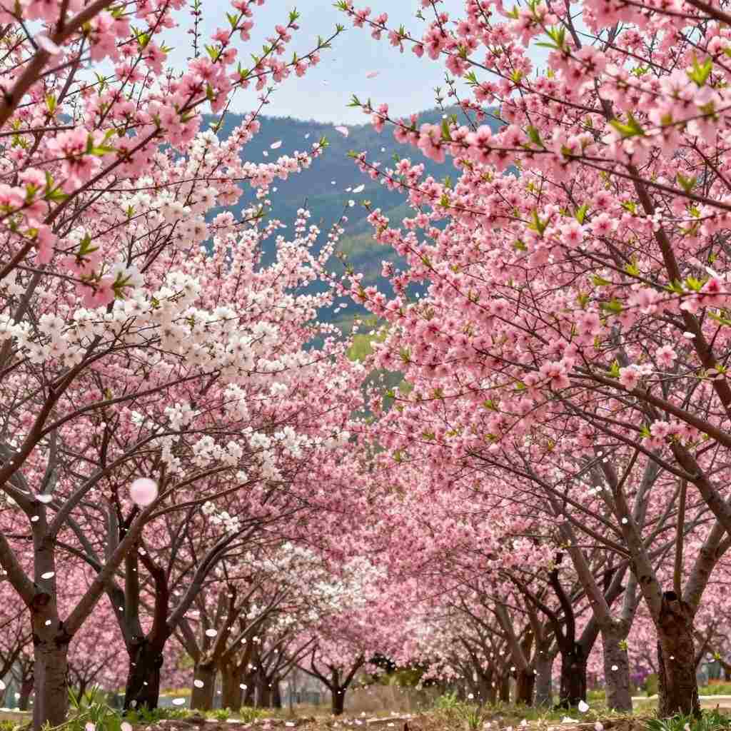 春天的花海，缤纷绽放的美丽时刻