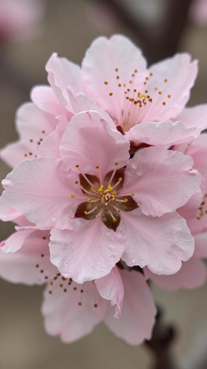 桃花的外形之美