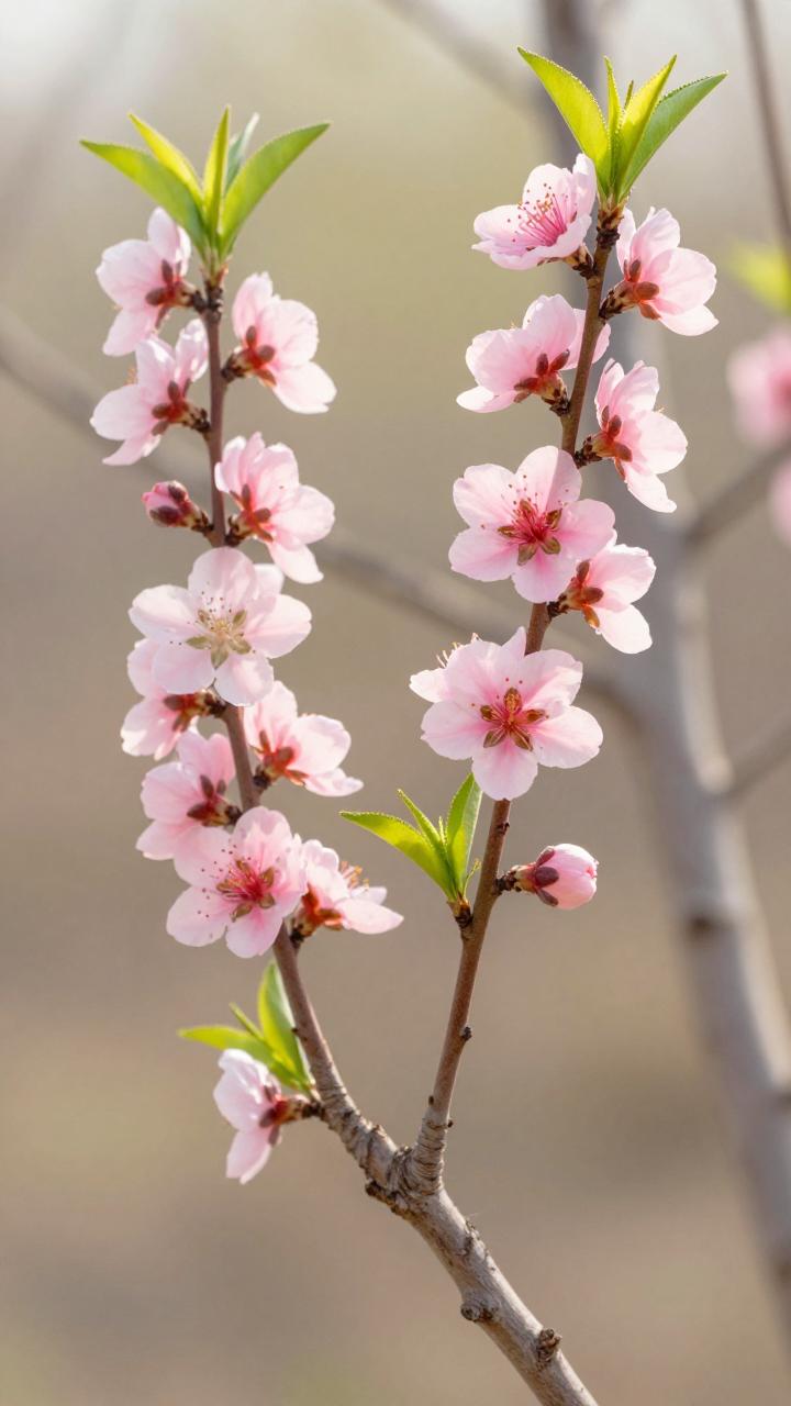 桃花的外形之美(图1)