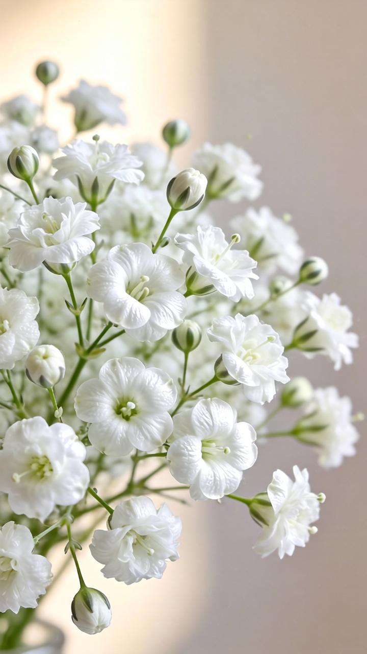 白色满天星的花语