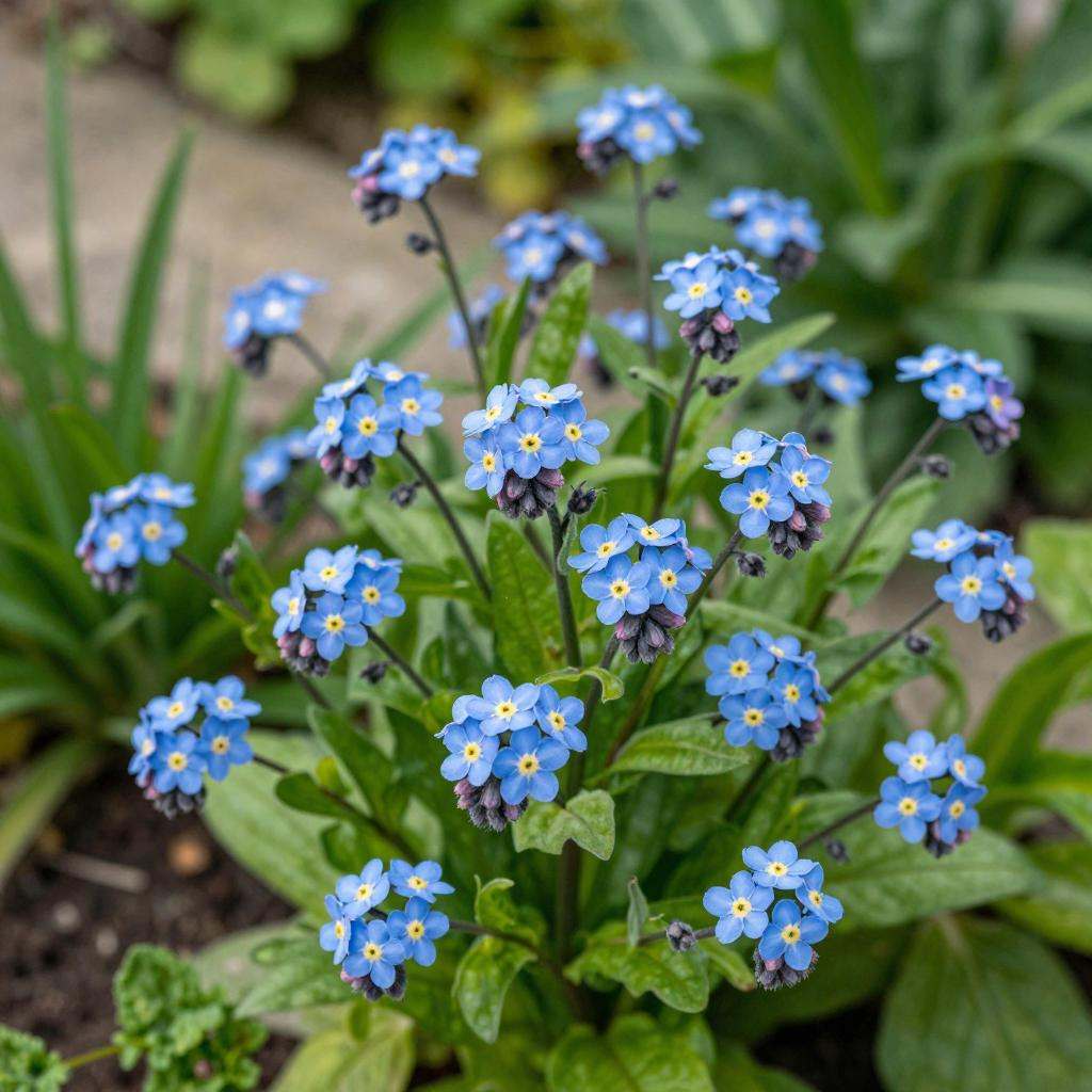 勿忘我鲜花的美丽瞬间(图3)