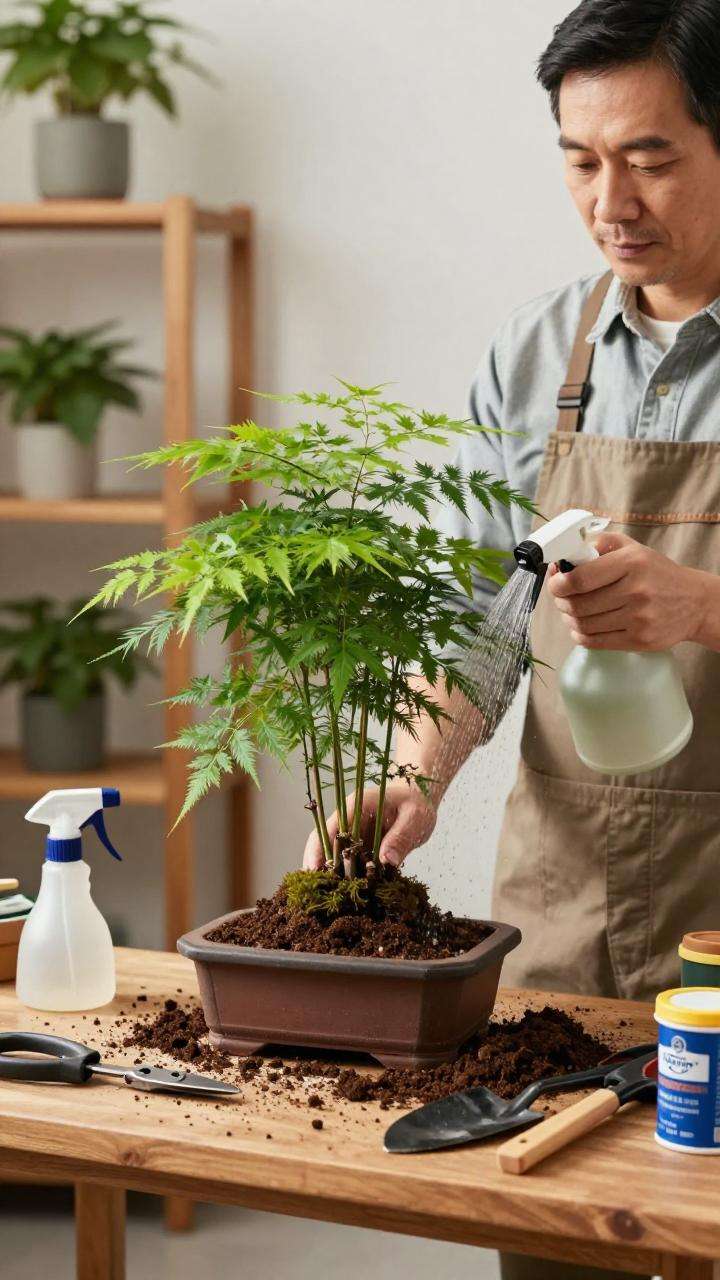 文竹盆景之美，静谧与雅致的完美结合(图2)