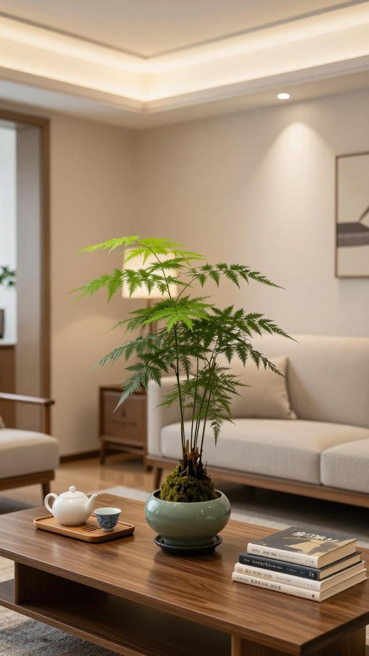 文竹盆景之美，静谧与雅致的完美结合(图3)