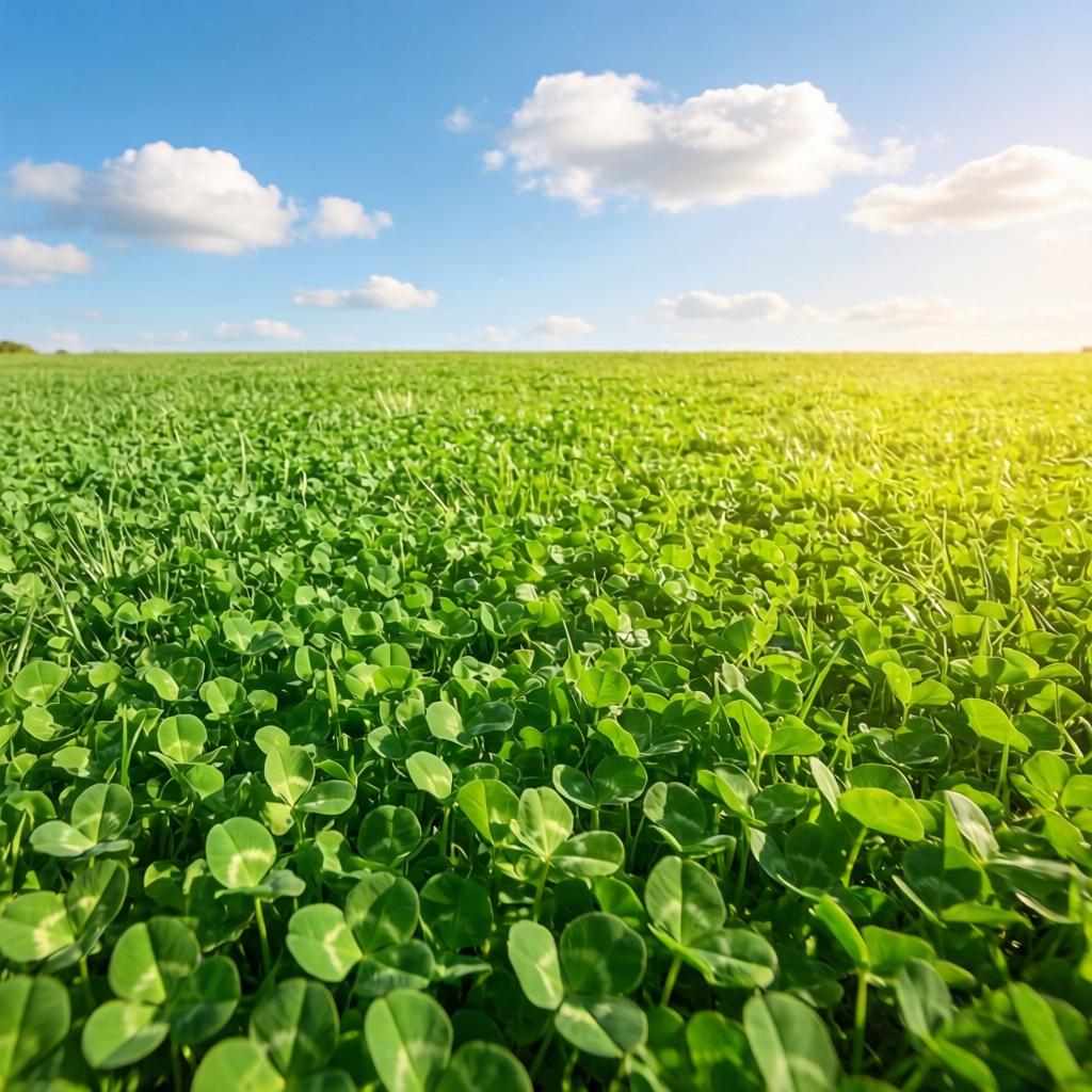 马蹄金草坪，绿意盎然的自然景观