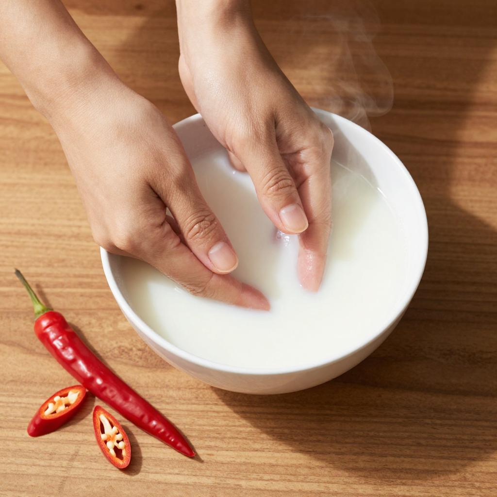 手被辣椒辣到，如何快速缓解？(图1)